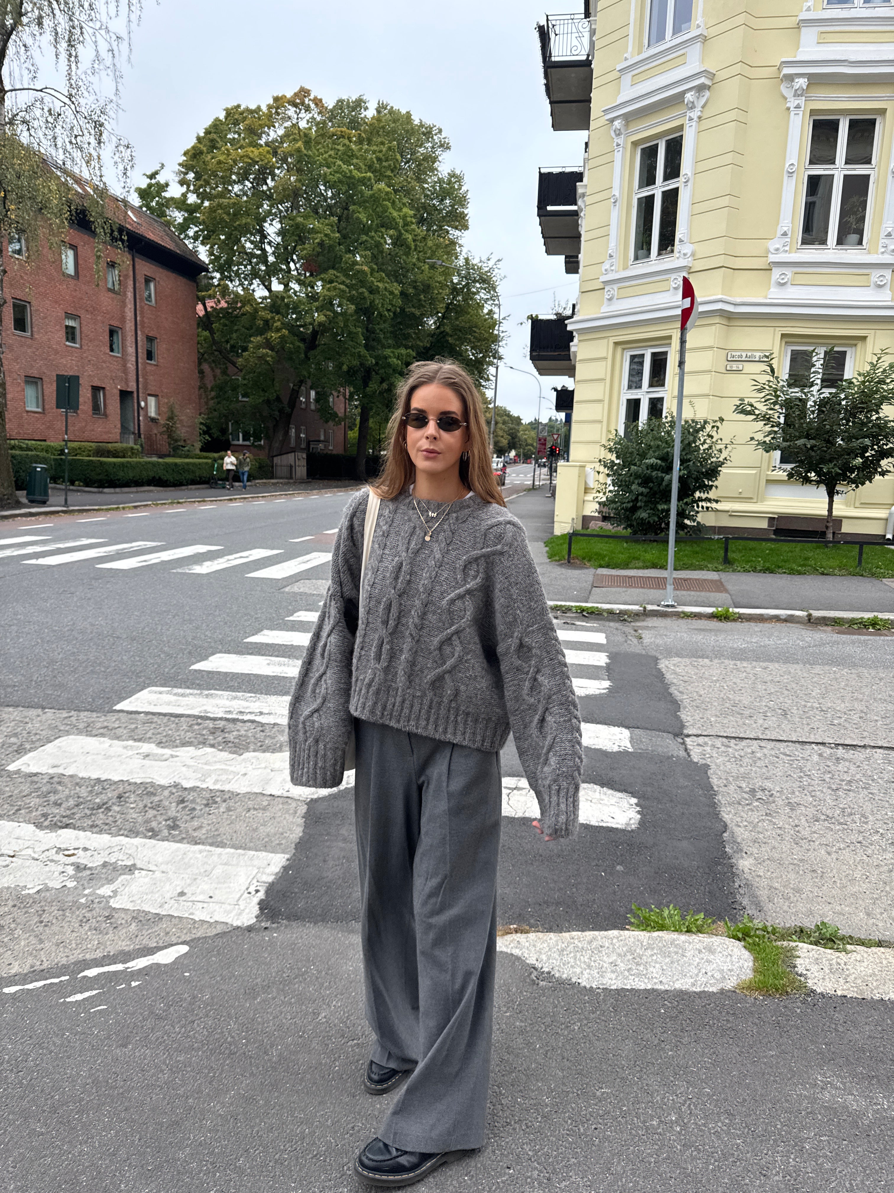 dearie dada＊グレーニット Tyra Sweater – Ingrid Dyb