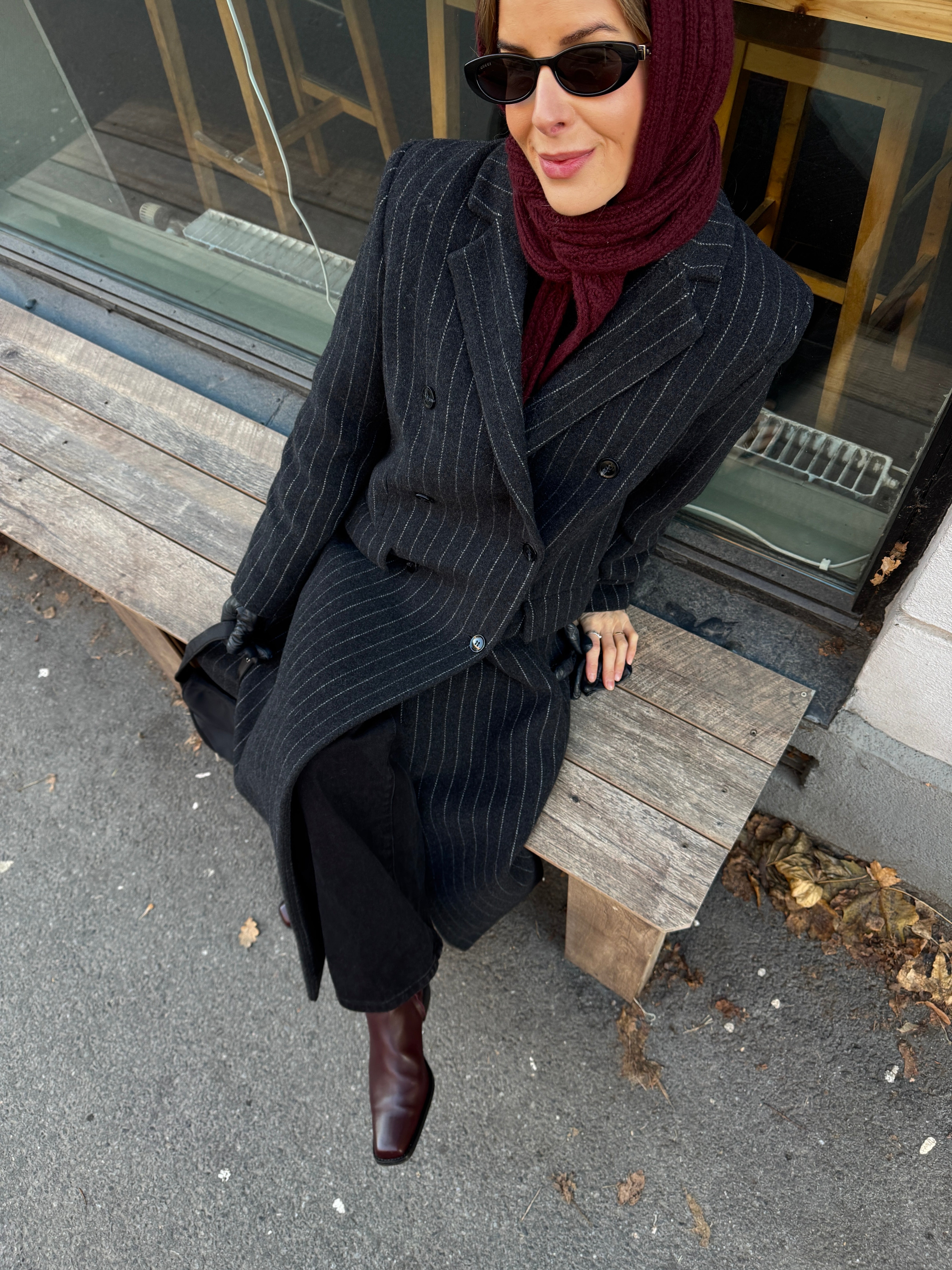 Thelma Hoodie Scarf – Ingrid Dyb